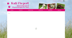 Desktop Screenshot of naturheilpraxis-fuer-tiere.de